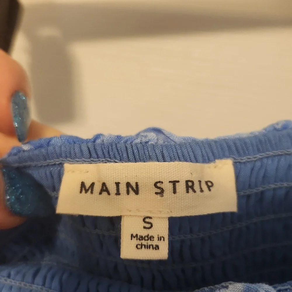 Main Strip strapless romper - Picture 4 of 4
